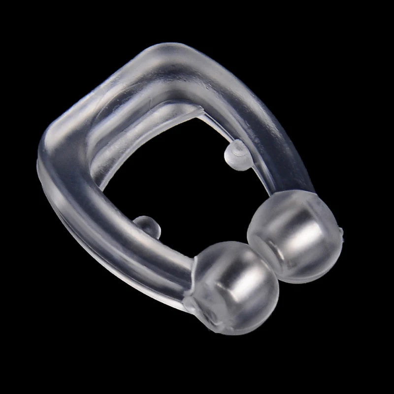 

2/5PCS Silicone Magnetic Anti Snore Nose Clip Sleep Tray Sleeping Aid Apnea Stop Snoring Guard Night Device