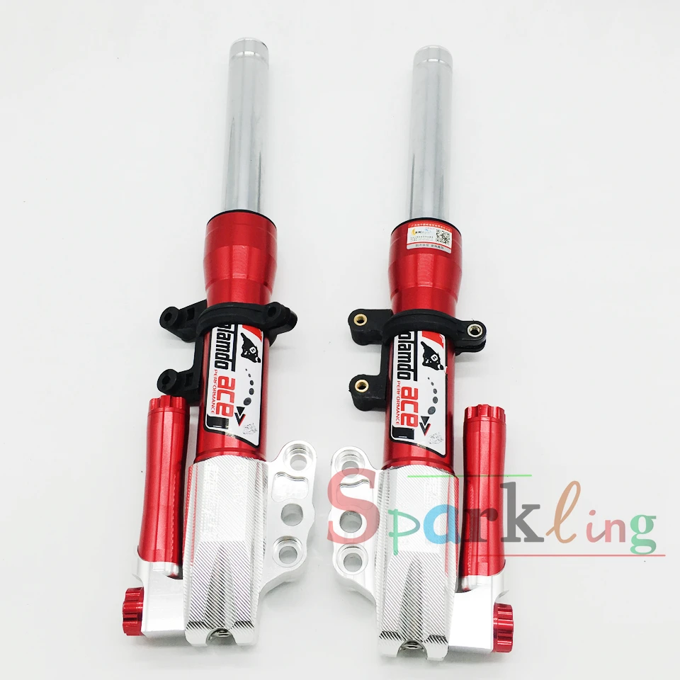 Универсальные регулируемые передние амортизаторы для мотоциклов φ 30 мм