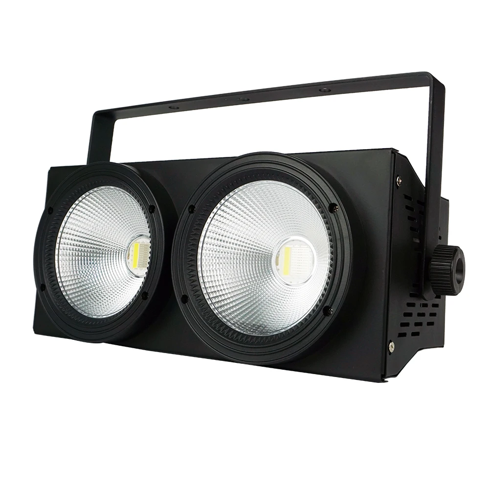 

2 PCS 2x100w 2 Eyes COB Light DMX Stage Lighting 200W Cold / Warm White 2-in-1 RGBW 4-in-1 COB Lighting