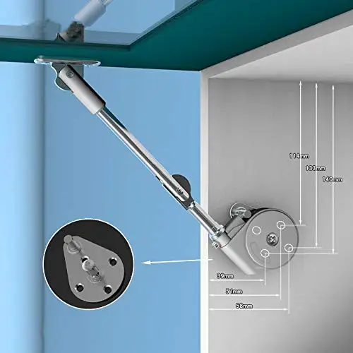 

High quality gas lift bracket furniture gas spring for tatami shoe cabinet kitchen cabinet hinge hardware accessories