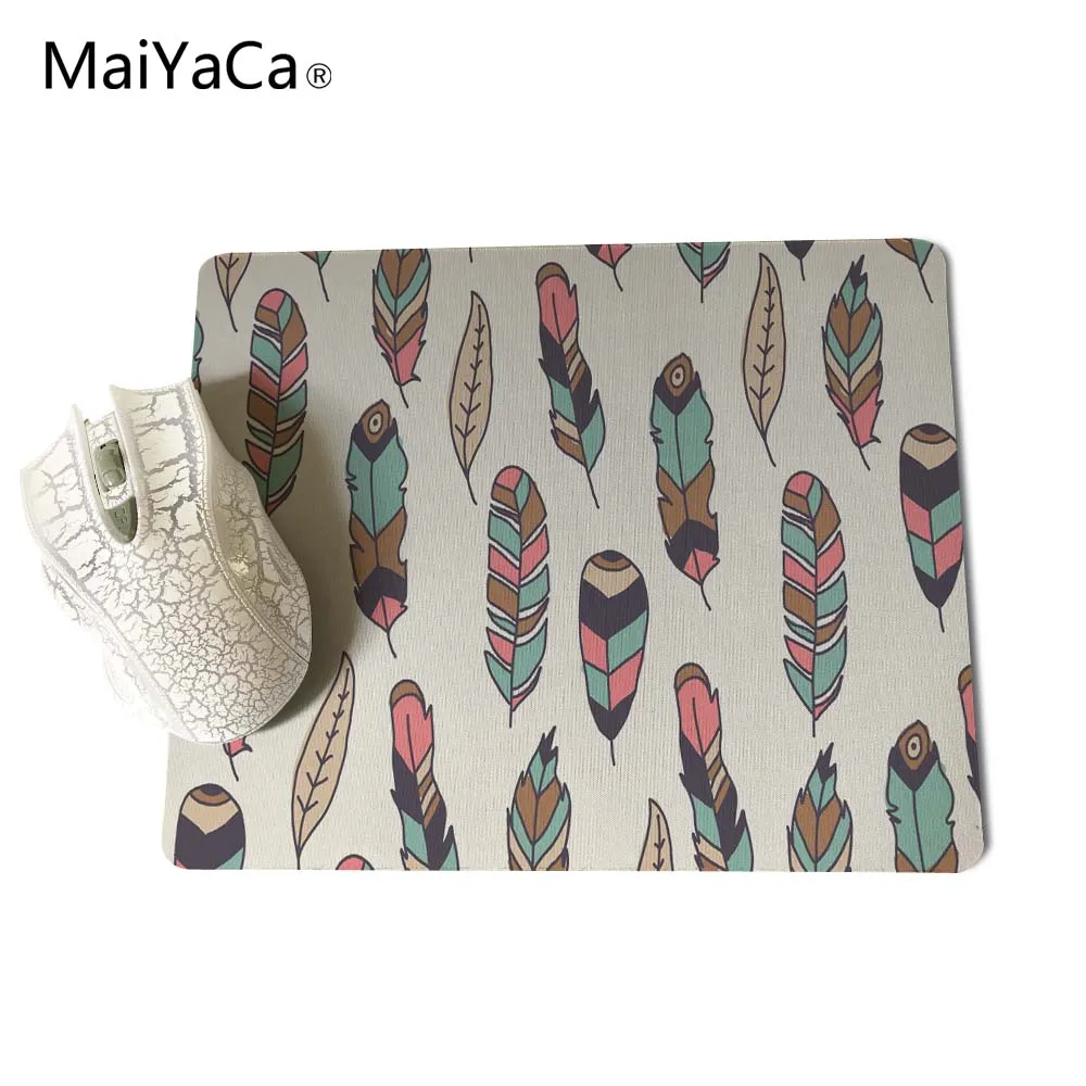 Non-Skid Rubber Large Size Gaming Mouse Pad Dream Catcher Feather Pattern Computer Laptop Anime Mat | Компьютеры и офис