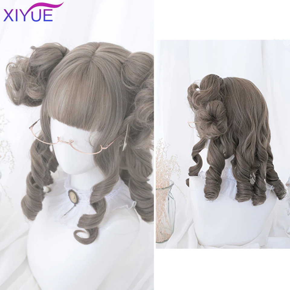 XIYUE короткие кудрявые парики боб женские коричневые Черные Светлые натуральные