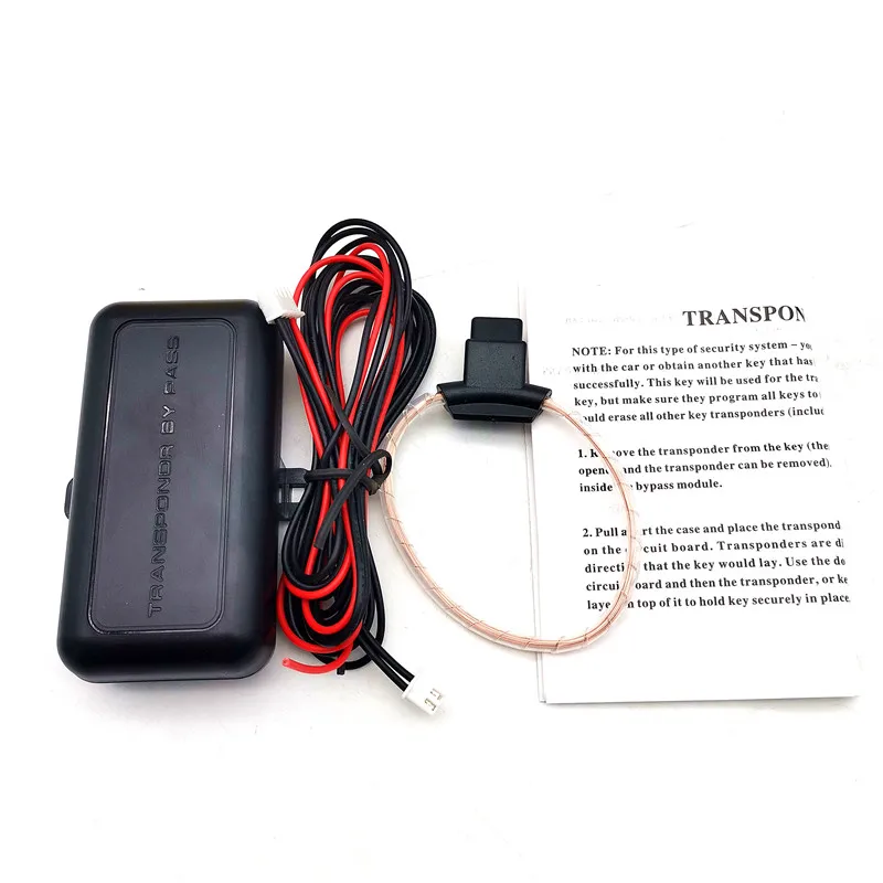 

Car Alarm Transponder Lmmobilizer Bypass BP-02 Module For Car With Chip Key Applied In Remote Engine Start & Stop Button & PKE