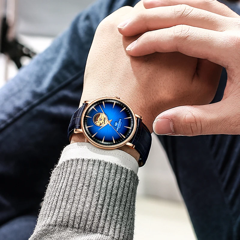 Мужские наручные часы GRAND PRIX новые роскошные Брендовые спортивные для мужчин