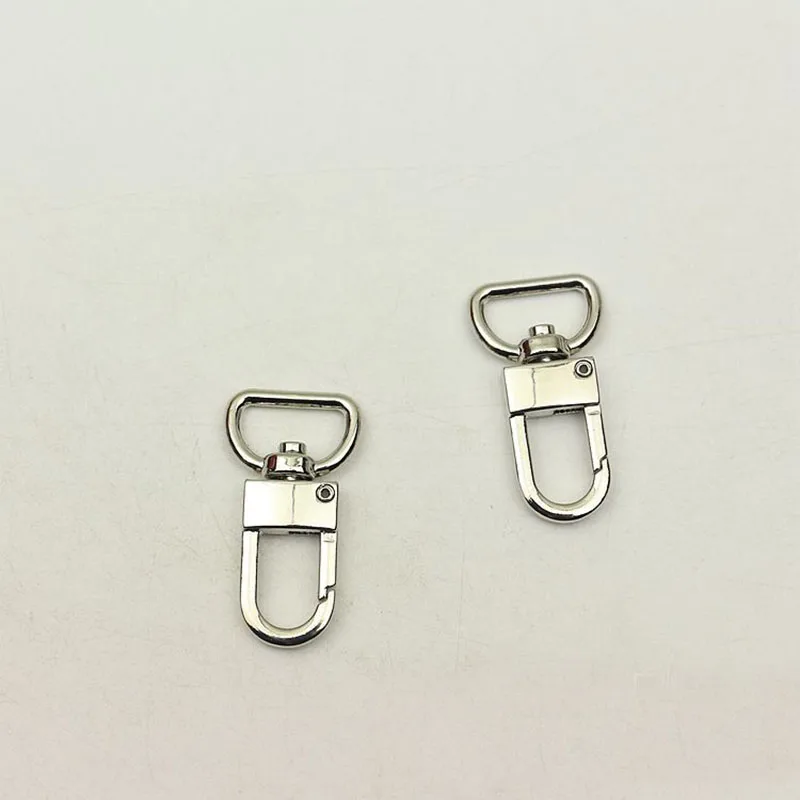 20pcs 16mm Metal Hanger Buckles Bags Swivel Clasps Lobster Handbag Belt Strap Chain Snap Hook Clips DIY Hardware Accessories