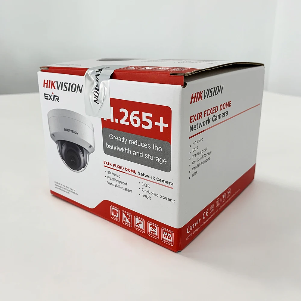 Камера видеонаблюдения Hikvision 4K 8 Мп со слотом под SD-карту | Безопасность и защита
