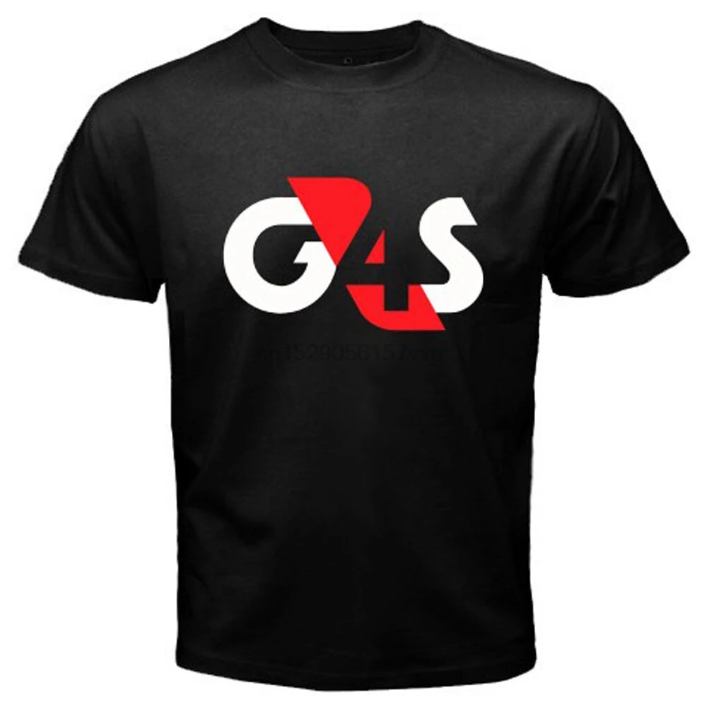 G4S безопасность наемник Солдат удачи армия мужская черная футболка Размер S-3XL |