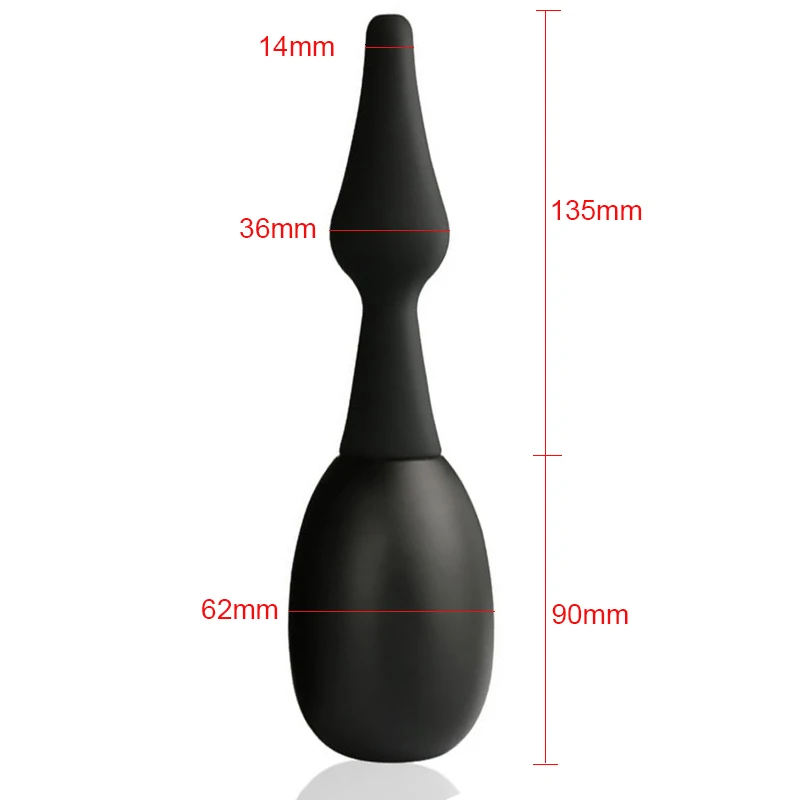 A17 Wetips душ лампочка Lavage Анальная мытье Ducha Туалет клизма лампочка задница Душ секс Анальная стирка Douchette Ducha чистый анус Биде Душ - Цвет: A17