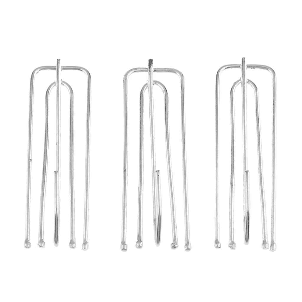 30 шт. лента для занавесок крючки зажима 4-зубчатый зажим складка подвесной Кубок