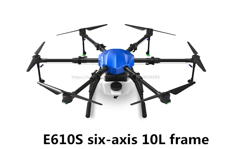 E610S 10L удлиненный стержень опрыскиватель обновленная версия 6six-axis сельскохозяйственный спрей рама беспилотника складной Дрон рамка с X6 силовой системой