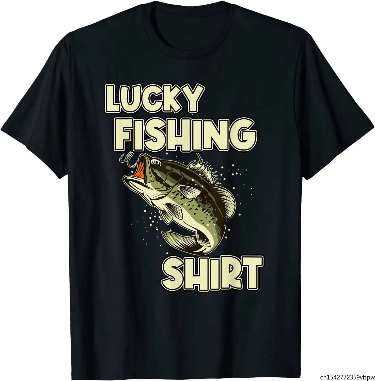 

Lucky Fishing Shirt Bass Fishing T-Shirt