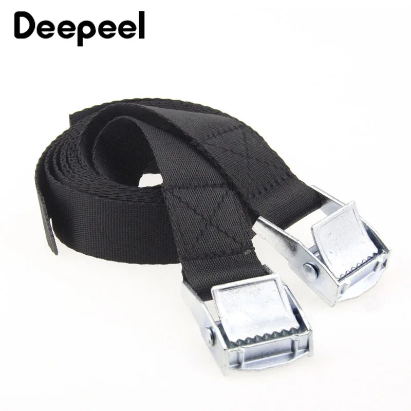 Deepeel 2 5 см с металлической пряжкой ремень галстук прочный сумка для багажа ремни