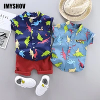 toddler baby boy clothes set boys clothing outfits dinosaur korean little kids outfit infant children costume suit for 0 4 years