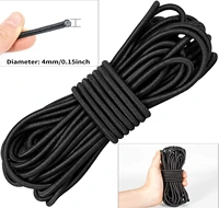12345mm strong elastic rope whiteblack high quality elastic rope rubber band sewing garment craft for diy sewing accessorie