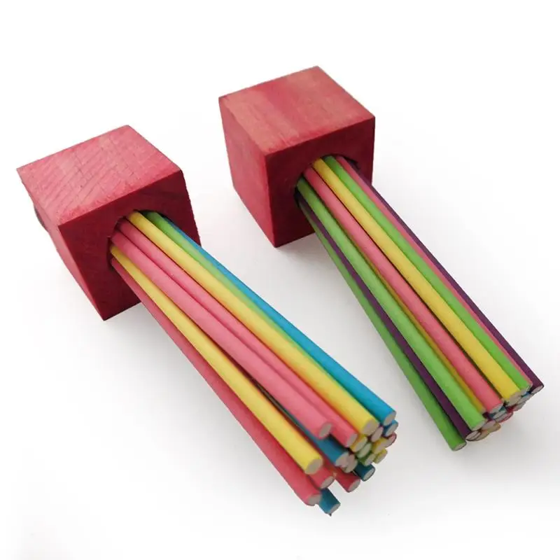 1 шт. игрушка попугай леденец на палочке Форма птица стенд срывая жердочка для