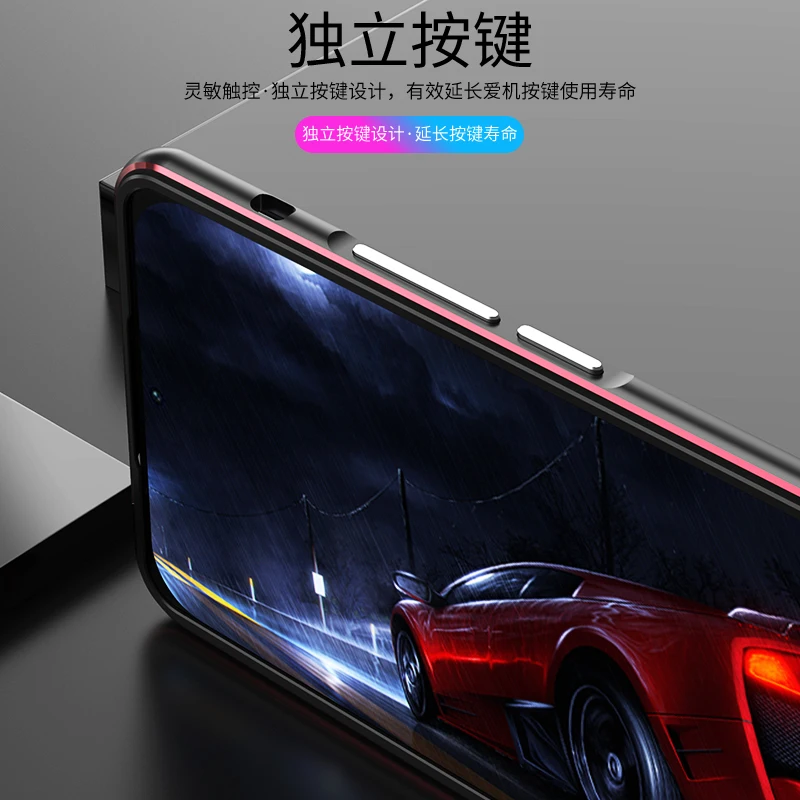 Bumper Case For Xiaomi Mi 11 Ultra Luxury Aluminum Metal Phone Frame for Xiaomi 11 Ultra Metal Camera Lens Protector Mi11 Ultra