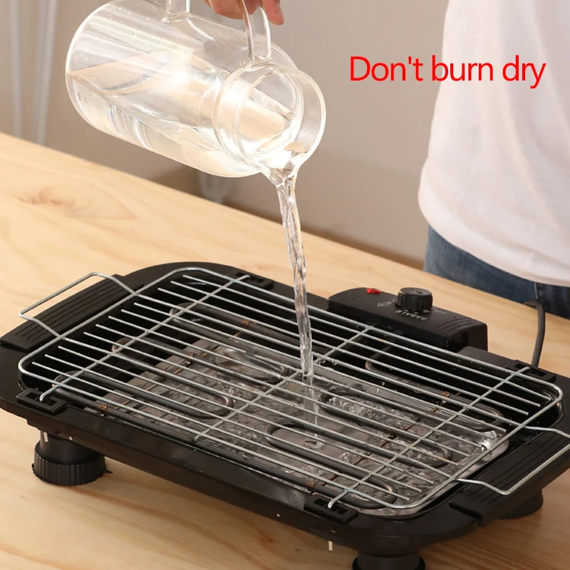 Электрическая решетка для барбекю 2000 Вт противень выпечки с 5 режимами