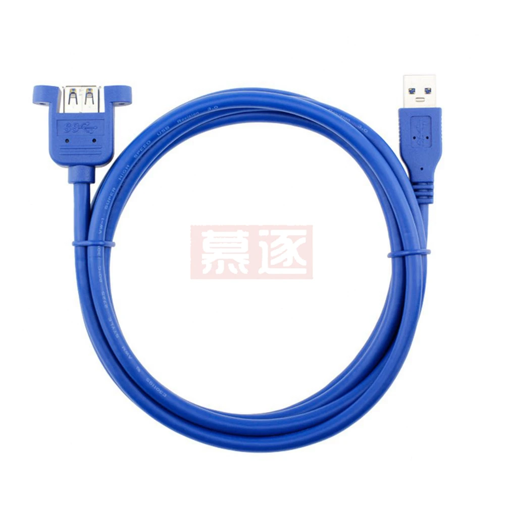 Высокоскоростной USB 3 0 оптимичный кабель mit ohr männlich weiblich schraube loch alle kupfer core
