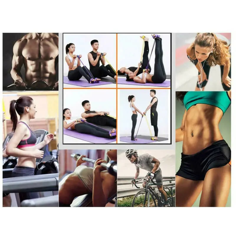 2020 горячая Распродажа для женщин и мужчин 4 трубная ножная педаль эластичная