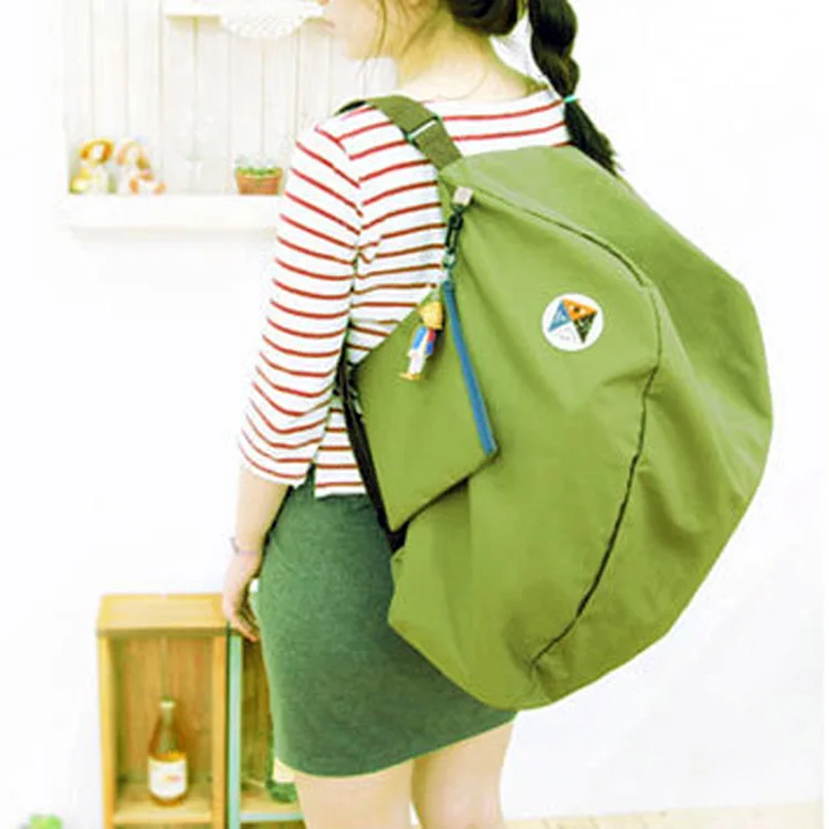 Новая многофункциональная двойная сумка можно сложить Наклонная Сумка. Большая