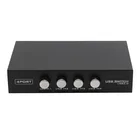 4 порта USB2.0 устройство переключения коммутатор адаптер Коробка для ПК Сканер Принтер L4MD