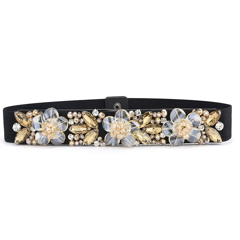 Женские Эластичные эластичный со стразами пояс тканые женские модельные туфли с