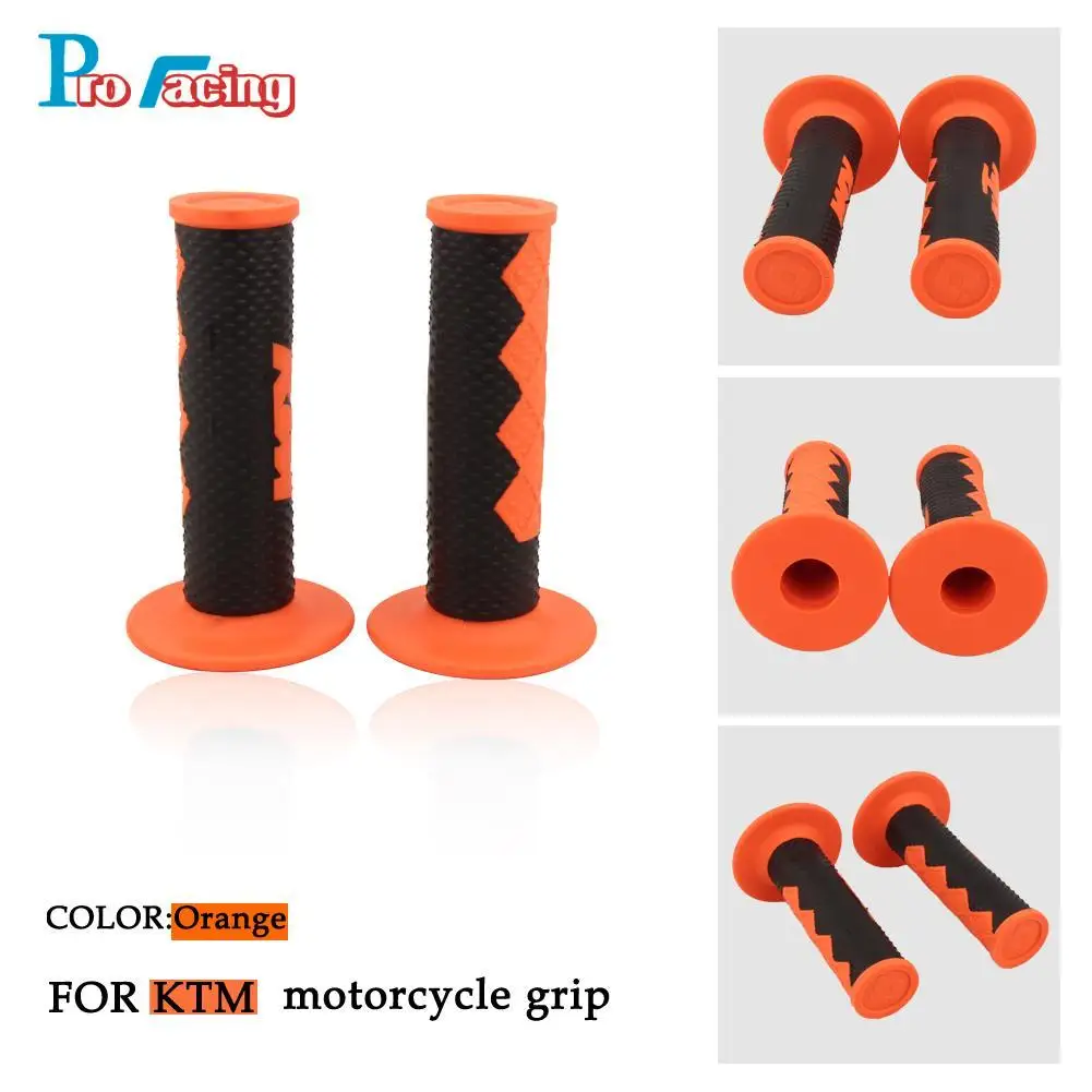 7/8" 22mm Handlebar Grips Motorcycle  Handle Gel For ktm Duke 125 200 250 390 790 EXC EXCF SX SXF XC XCF XCW 2004-2021