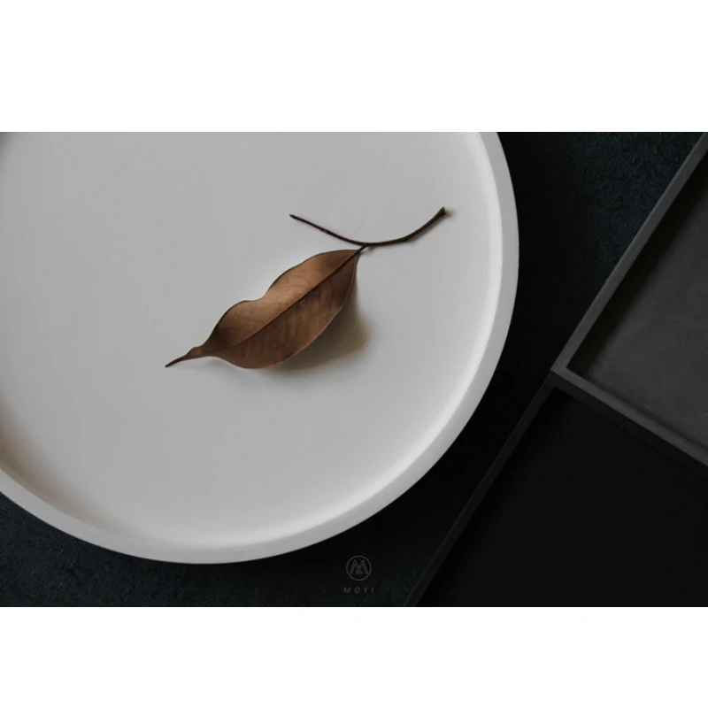 Бетонная цементная круглая тарелка силиконовые формы лоток для хранения бетона