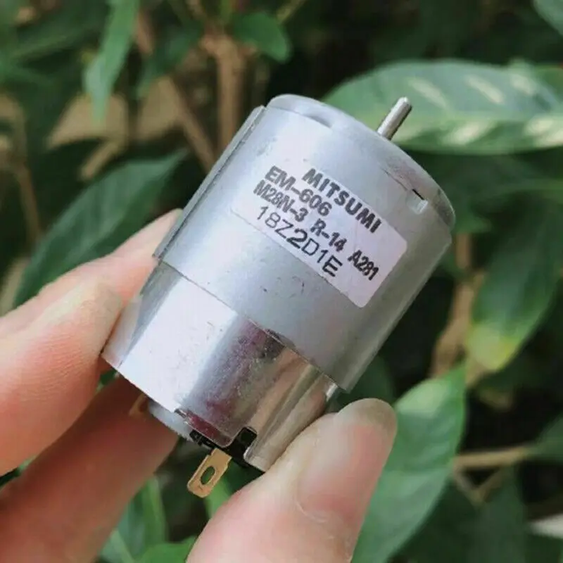 MITSUMI M28N 3 R 14 RS 385 Mute двигатель с источником питания от постоянного тока 6V 9 В 12 24 12000