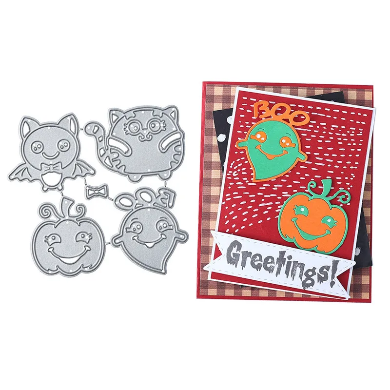 GJCrafts Хэллоуин производитель металла резки штампы для скрапбукинга Новое