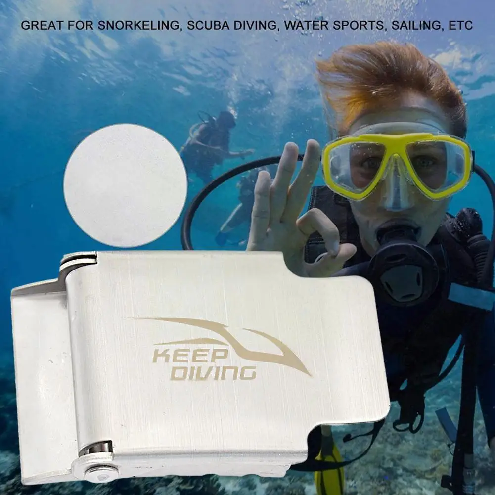 

Steel Diving Buckle Scuba Diving Belt Webbing Buckle Weight Belt Diving Safety Accessories Buckle A4Y1