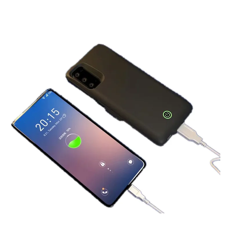 

2020 7000 мАч Power Bank батарея чехол для Galaxy S20 5G премиум портативный внешний Power Bank чехол для Samsung Галактики S20 5G