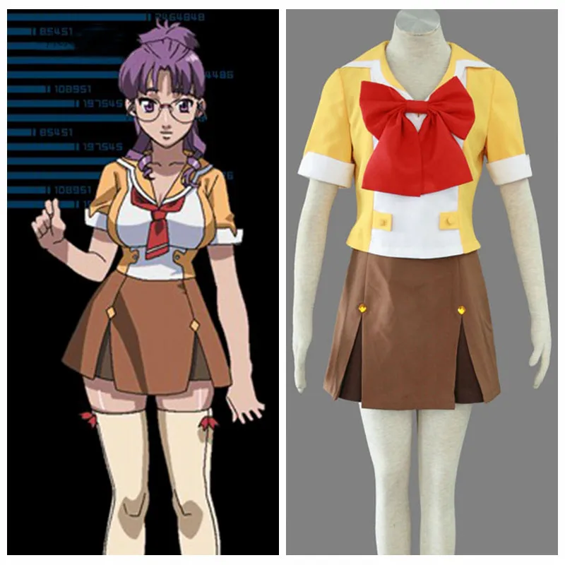 Macross Frontier аниме михоши Академия Ранка Ли Униформа Хэллоуин косплей Брендовые