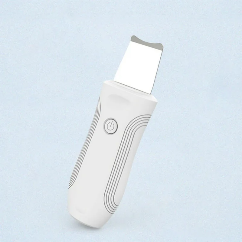 USB Перезаряжаемый ультразвуковой скраб для кожи лица очиститель пилинг Вибрация