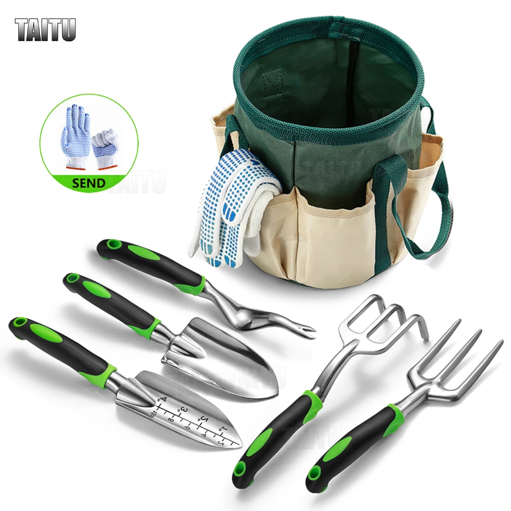 TAITU Набор садовых инструментов ручной мастерок бонсай лопата грабли культиватор