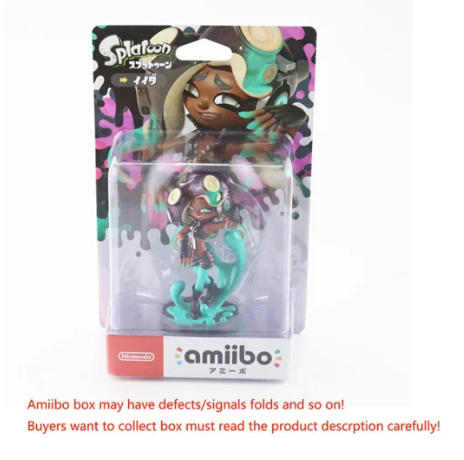 Marina Amiibo Splatoon2 фигурки чернильный мальчик девочка кальмар жемчужина пристани для NS - Цвет: Marina