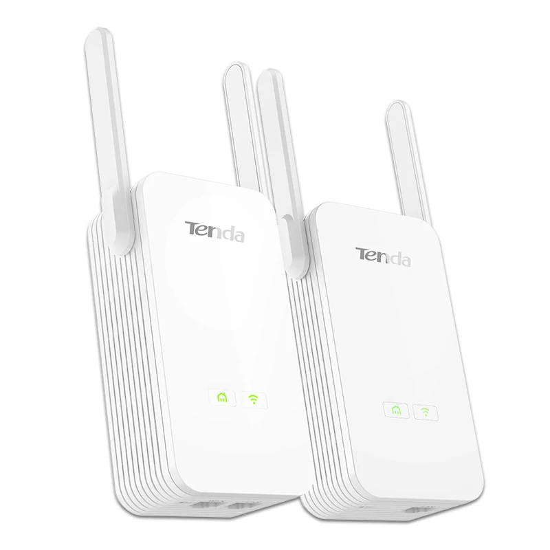 PH15 1 пара Tenda PH3 PH15 1000 Мбит/с powerline сетевой адаптер, AV1000 Ethernet ПЛК адаптер переменного тока, высокая совместимость с IPTV, Homeplug AV2 - Цвет: PH15