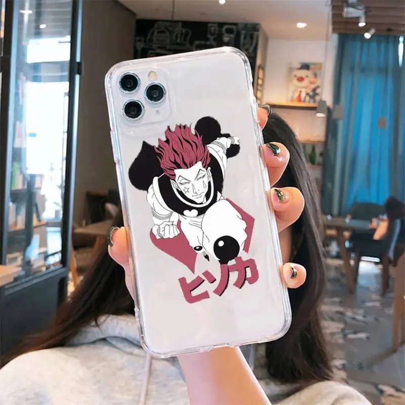 

Hisoka Anime Hunter X luxury Phone Case Transparent soft For iphone 5 5s 5c se 6 6s 7 8 11 12 plus mini x xs xr pro max