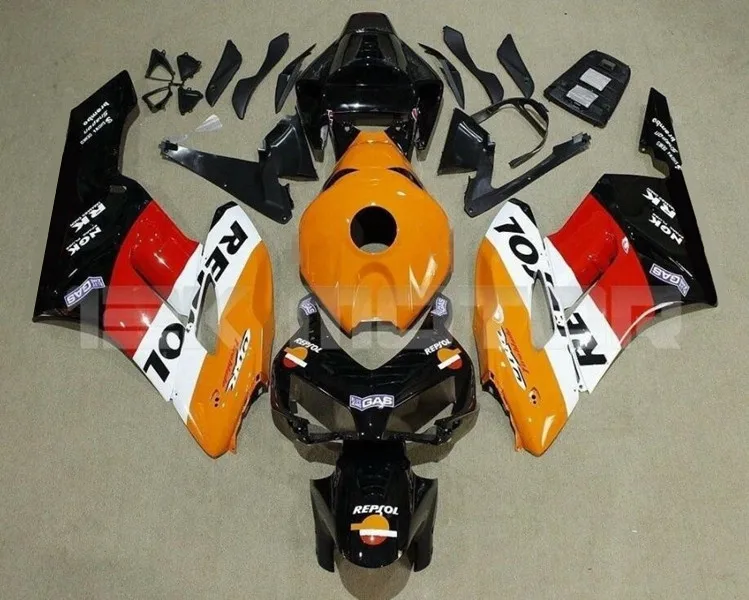 4 подарки Новый ABS весь мотоцикл обтекатели комплект Подходит для Honda CBR1000RR 04 05 CBR1000
