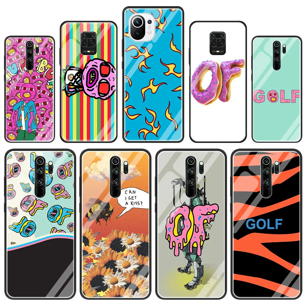 

Odd Future Santa Cruz Glass Phone Case for Xiaomi Redmi Note 9S 8 7 Mi Poco X3 NFC 8T 10 Lite 9T 9 10T Pro CC9E 9C Cover