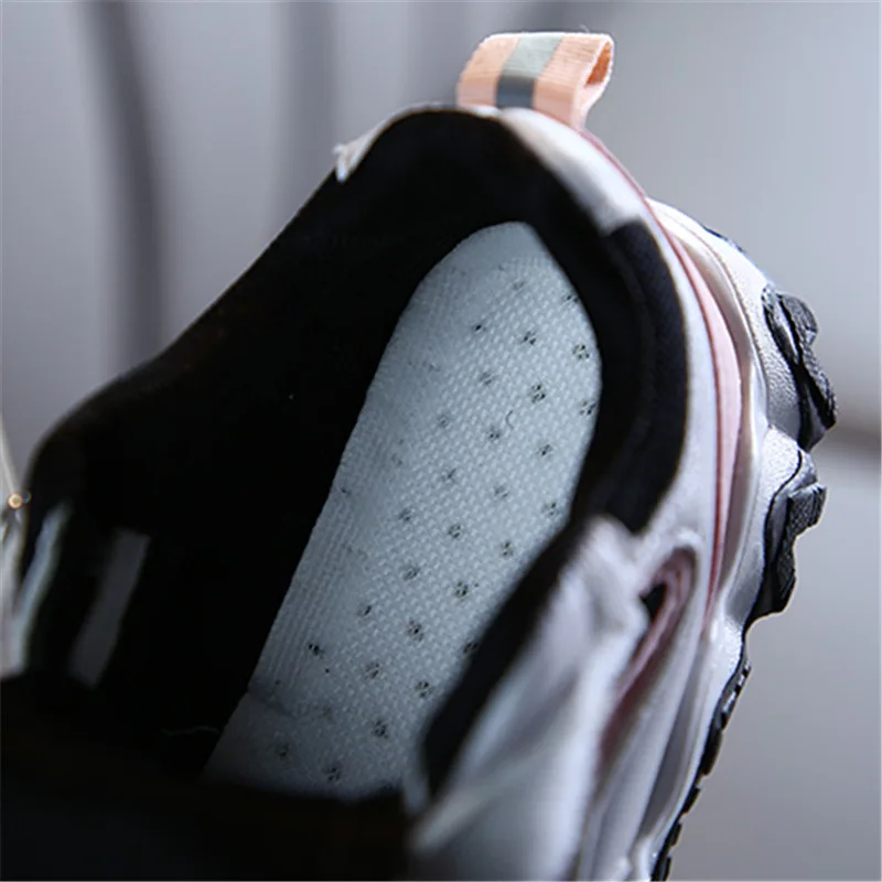 Новинка 2020 однотонная детская обувь модная простая повседневная на плоской