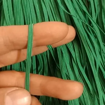 Лидер продаж! 16 метров зеленая красная синяя эластичная лента для вязания