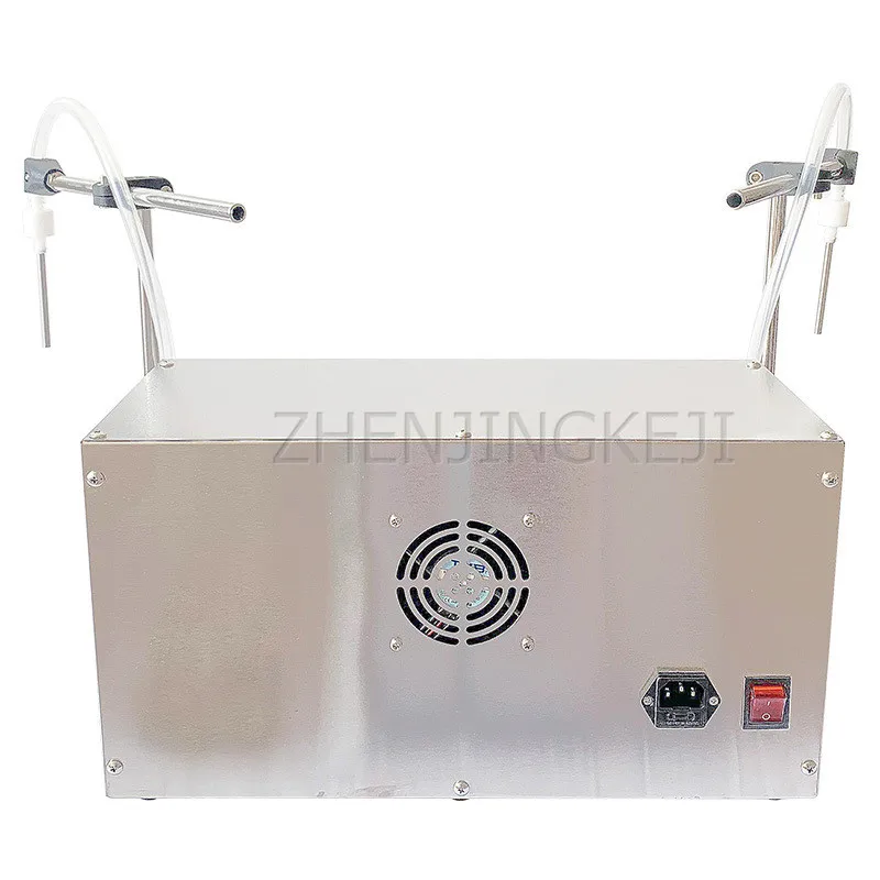 

Double-Head Peristaltic Pump Liquid Filling Machine Solvent Glue Fertilizer Laundry Liquid Desktop Automatic Tools And Equipment