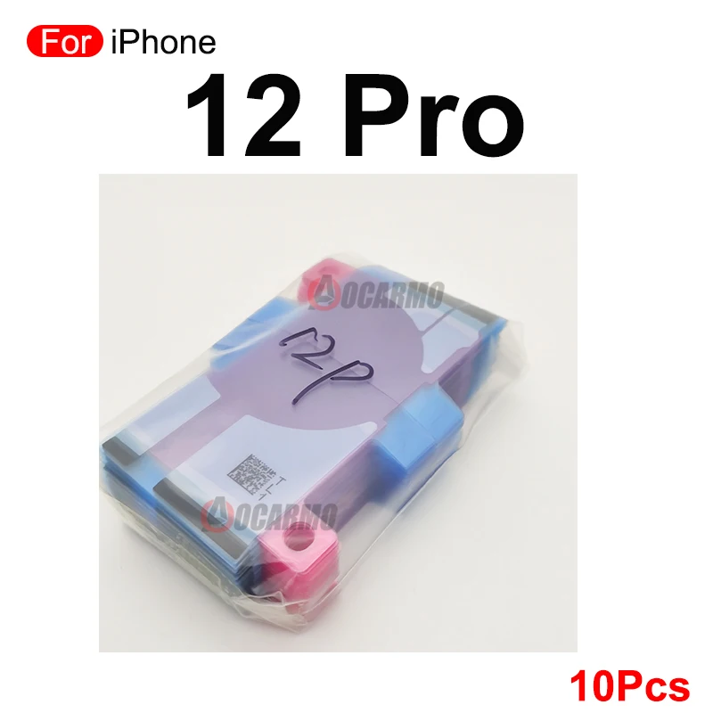 10 шт. клей для iPhone 12 Pro Max P передний ЖК-экран и аккумулятор стикер Запасная часть