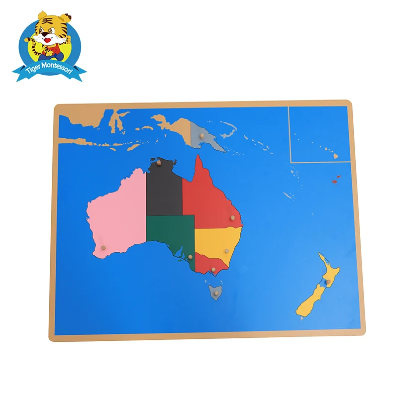 

Карта пазлов Австралии