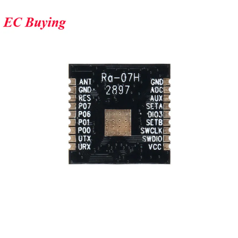 Ra-07 Ra-07H WIFI беспроводной модуль LoRaWAN низкой мощности LoRa RF ASR6501 868 МГц 3 В SMD18 UART GPIO I2C IIC