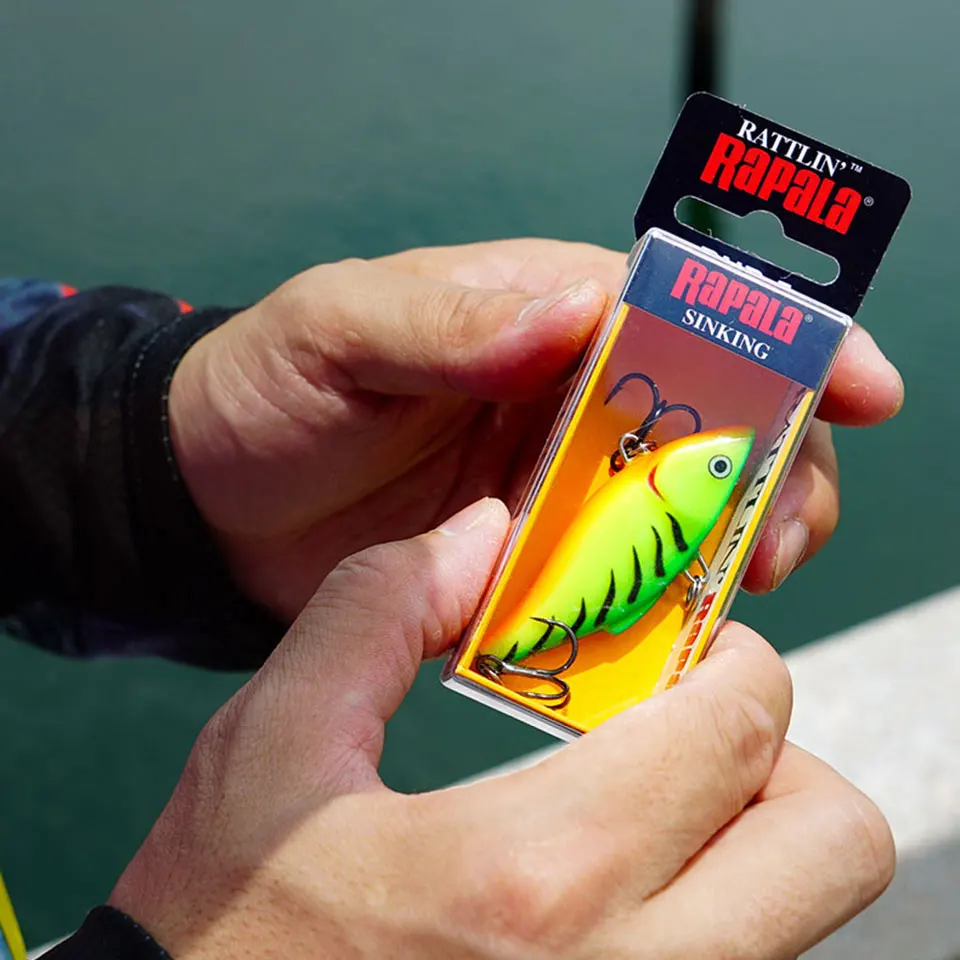 Приманка рыболовная RAPALA VIB искусственная приманка-погремушка VMC с черными