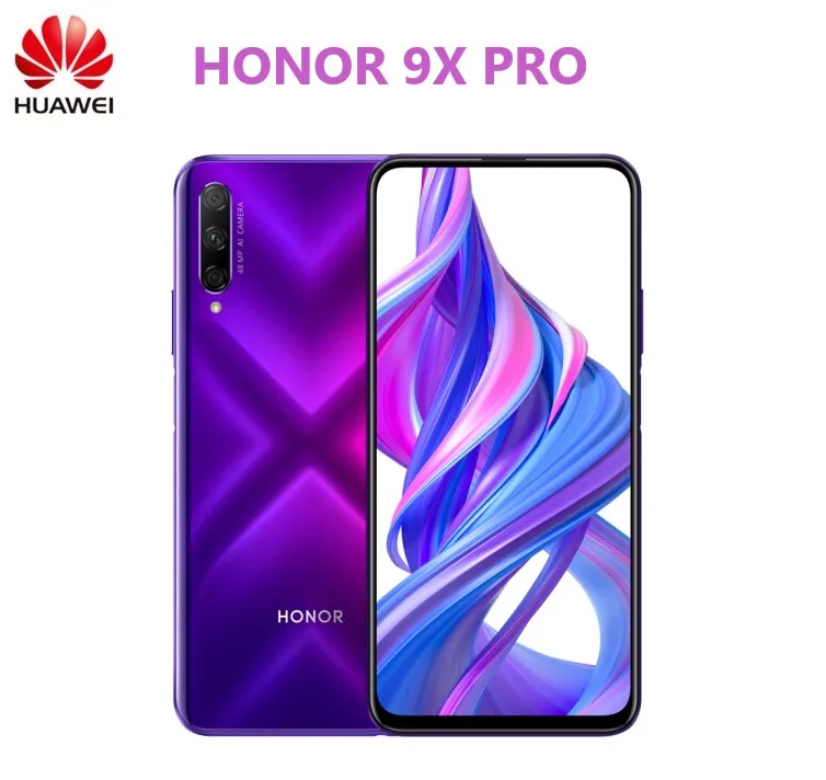 В наличии Honor 9X Pro 8 ГБ ОЗУ 256 Гб ПЗУ Kirin 810 Восьмиядерный 4000 мАч LiquidCool мобильный