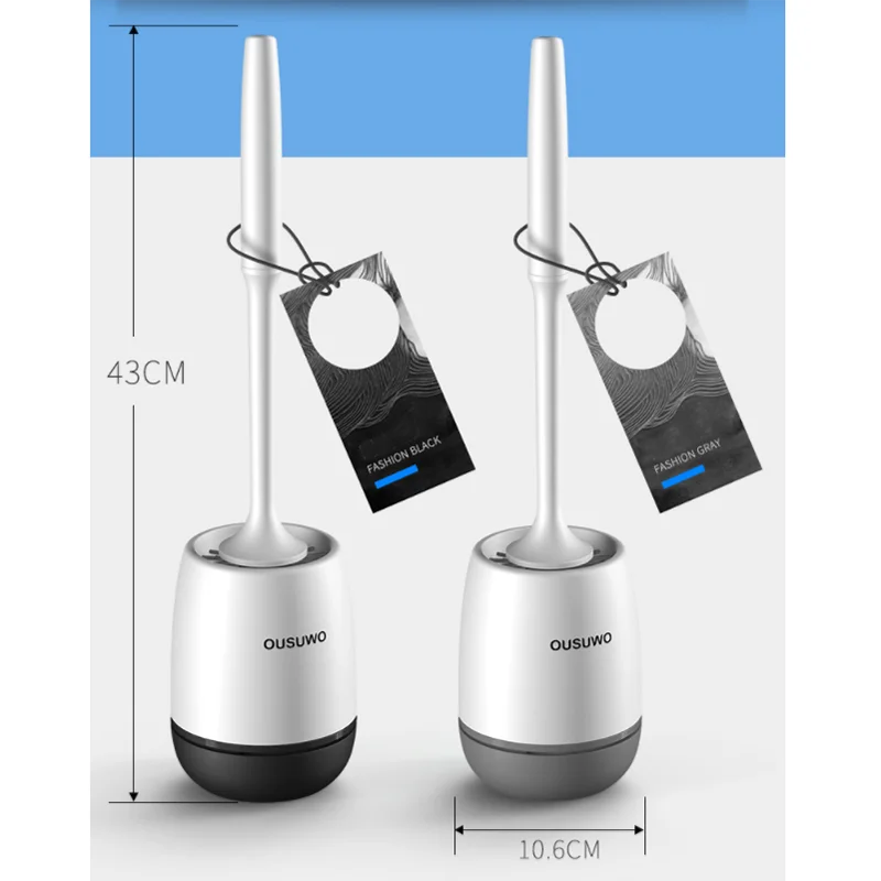 

Rubber head frame cleaning brush for bathroom wall-mounted household floor cleaning bathroom accessories toilet brush