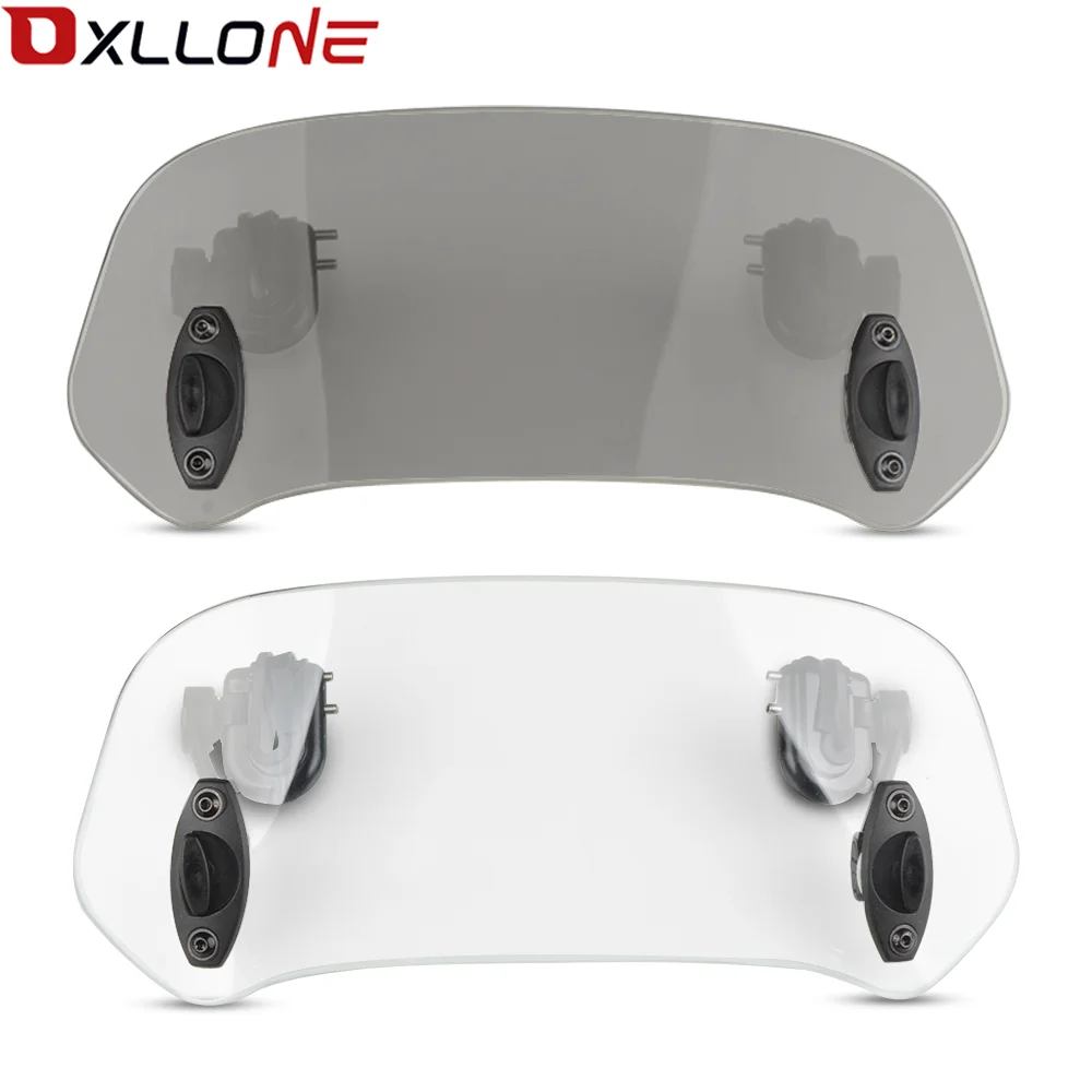 Универсальный мотоциклетный Регулируемый ветровой экран спойлер на лобовое